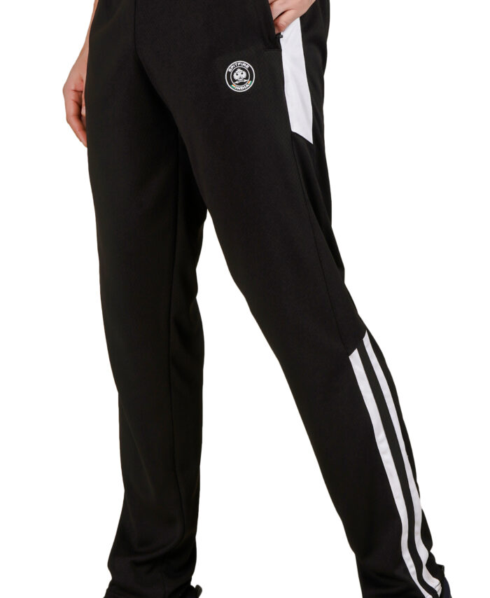 Wave Black White-Stripe Lowers