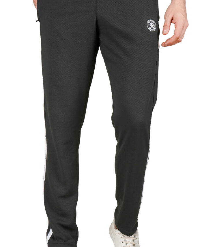 Wave Dark Grey White-Stripe Lowers