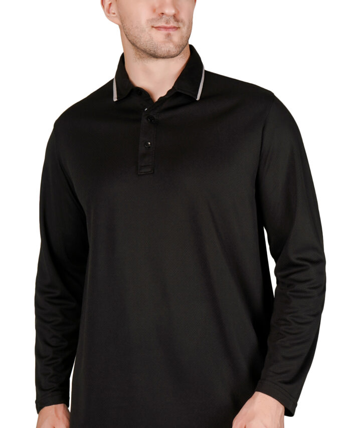 Black Twill Classic Full-Sleeve T-Shirt