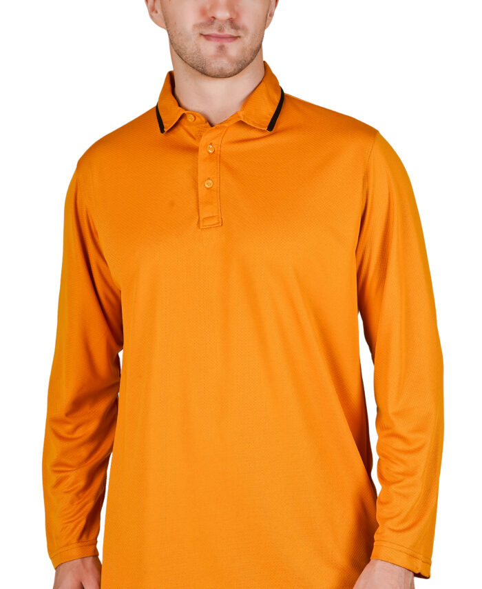 Mustard Twill Classic Full-Sleeve T-Shirt